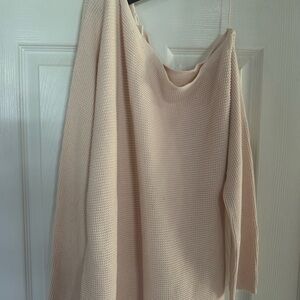 Treasure & Bond Off-the-Shoulder Cream Sweater Never Worn